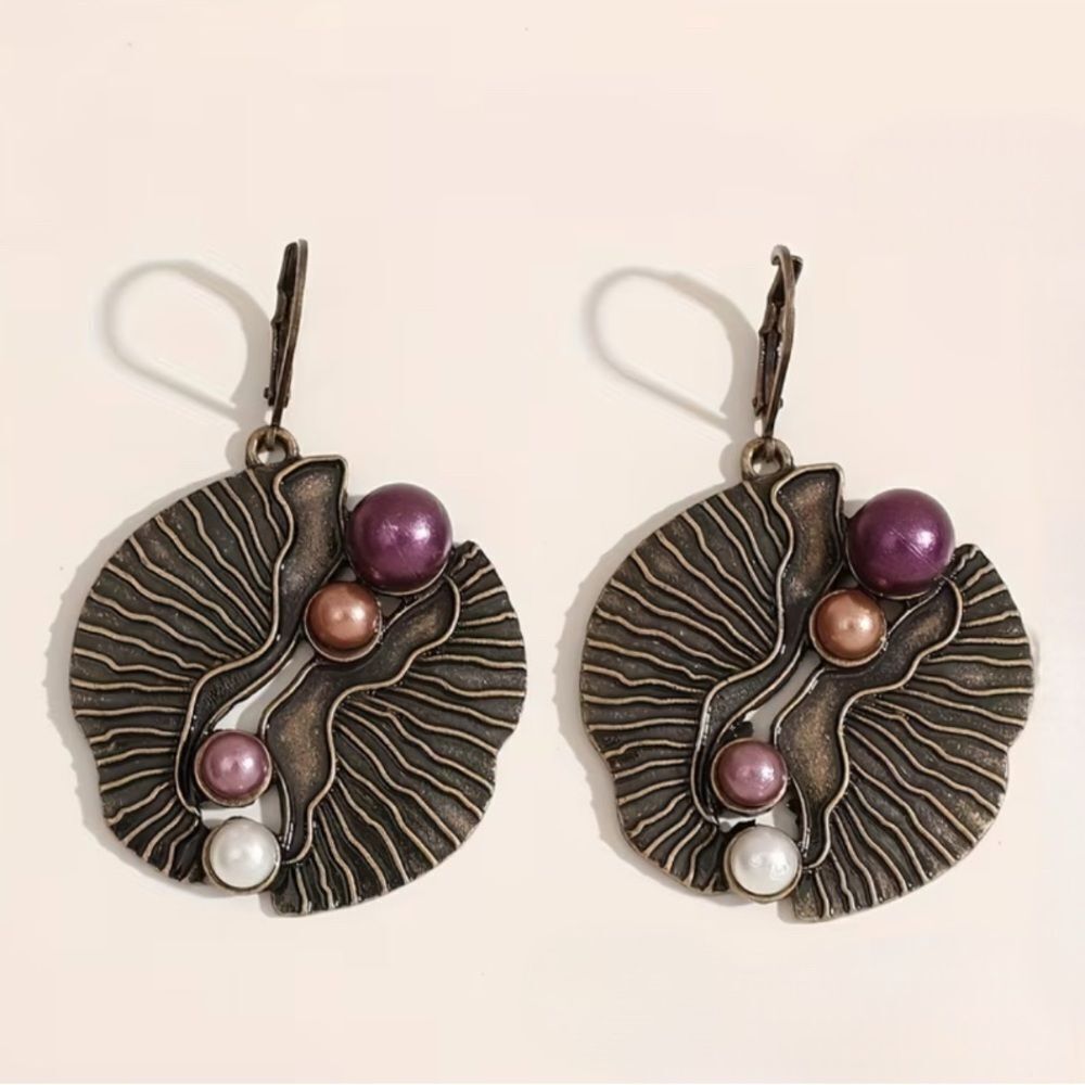Boho dangle Earrings #2328